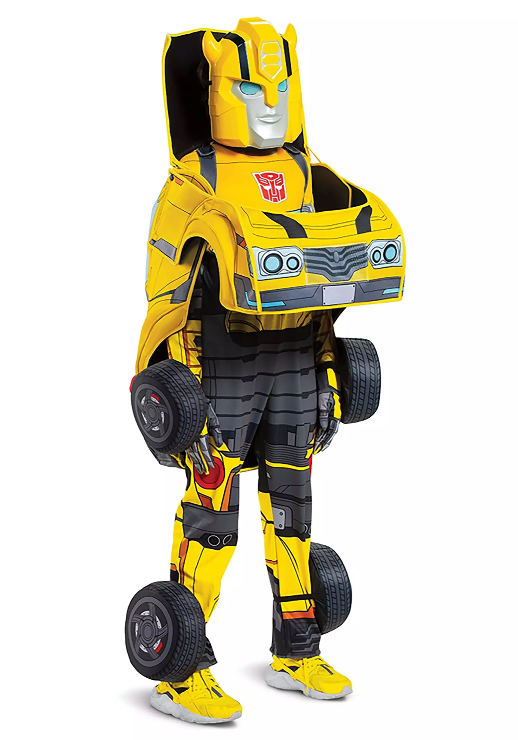 Disguise Kid's Transformers Bumblebee Converting Costume 8 Disguise Kid's Transformers Bumblebee Converting Costume - Image 8