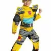 Disguise Transformers Muscle Bumblebee Costume For Toddlers