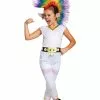 Disguise Classic Trolls Barb Rainbow Costume With Wig