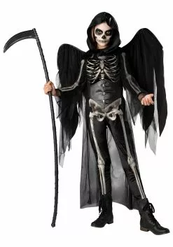 Fun World Girl's Angel Of Death Tween Costume