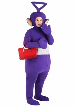 Fun Costumes Teletubbies Tinky Winky Unisex Costume 5 Fun Costumes Teletubbies Tinky Winky Unisex Costume -Scary Costumes store unisex tinky winky teletubbies costume alt 2