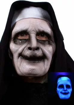 Zagone Studios UV Ghostly Nun Mask For Adults