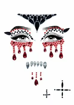LEG AVENUE Vampire Face Adhesive Jewel Kit