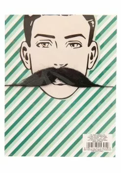 H.M. Smallwares Villain Mustache Costume Accessory