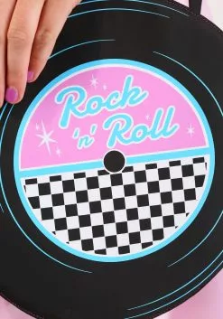 Fun Costumes Vinyl Record Handbag 7 Fun Costumes Vinyl Record Handbag -Scary Costumes store vinyl record purse 2