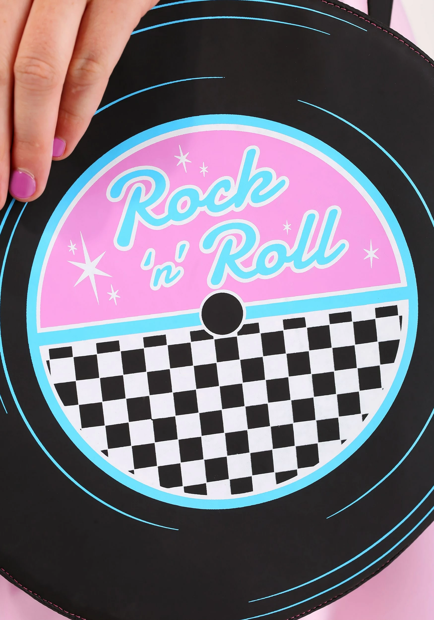 Fun Costumes Vinyl Record Handbag 3 Fun Costumes Vinyl Record Handbag - Image 3