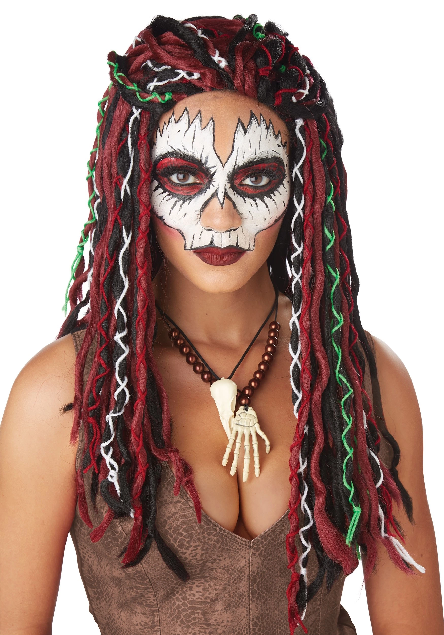 California Costume Collection Women's Voodoo Priestess Wig 1 California Costume Collection Women's Voodoo Priestess Wig
