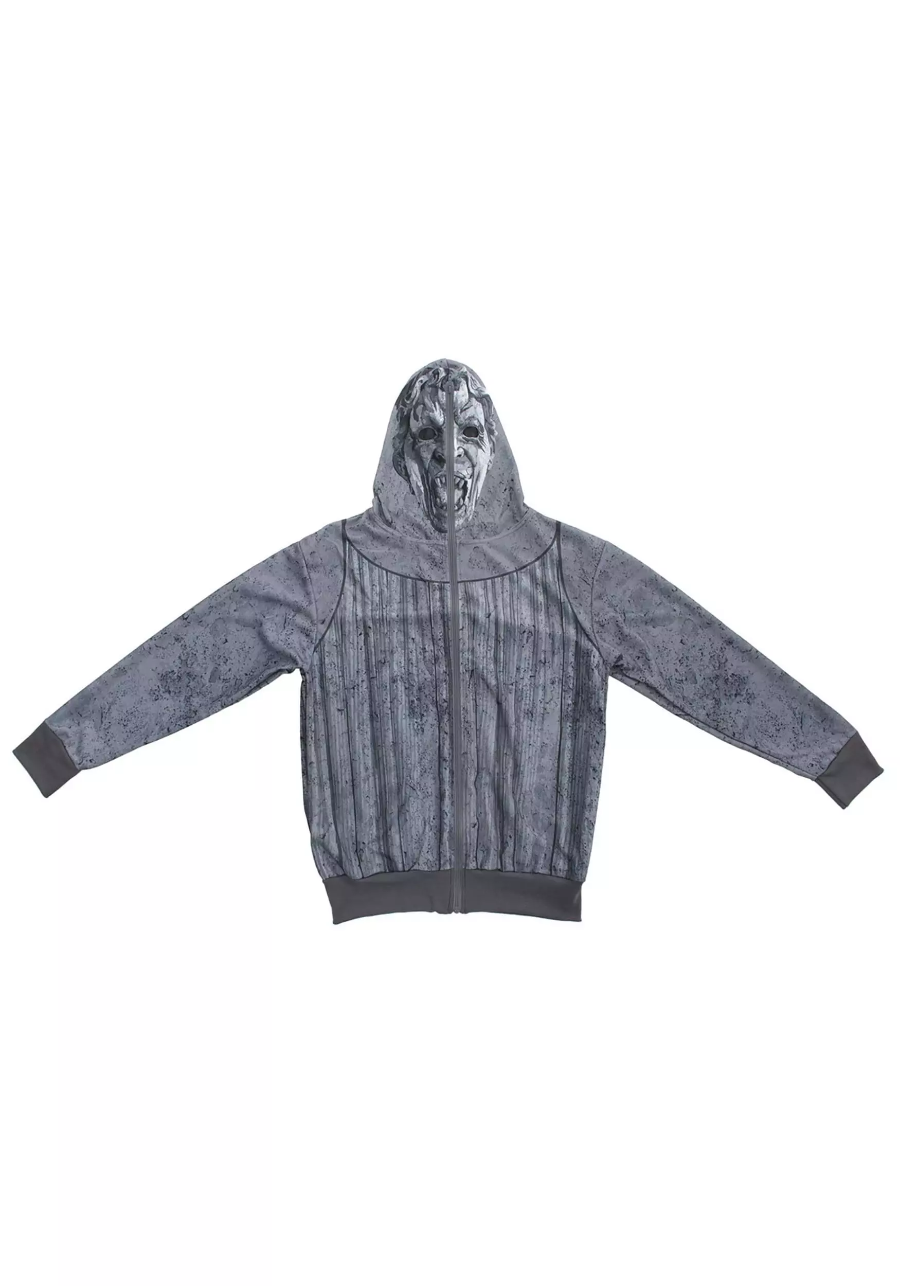 Elope Weeping Angel Men's Full Zip-Up Hoodie 4 Elope Weeping Angel Men's Full Zip-Up Hoodie - Image 4