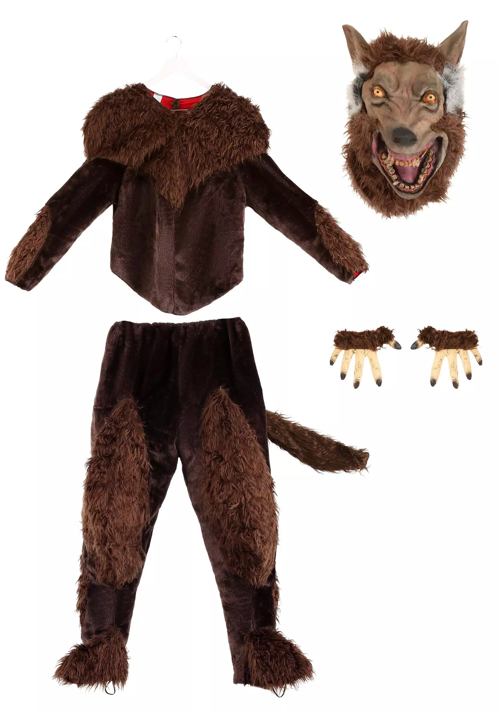 Morris Costumes Deluxe Adult Werewolf Costume 7 Morris Costumes Deluxe Adult Werewolf Costume - Image 7