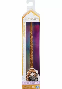 SpinMaster Wizarding World Spellbinding Hermione Wand -Scary Costumes store wizarding world hermione spellbinding wand alt 3