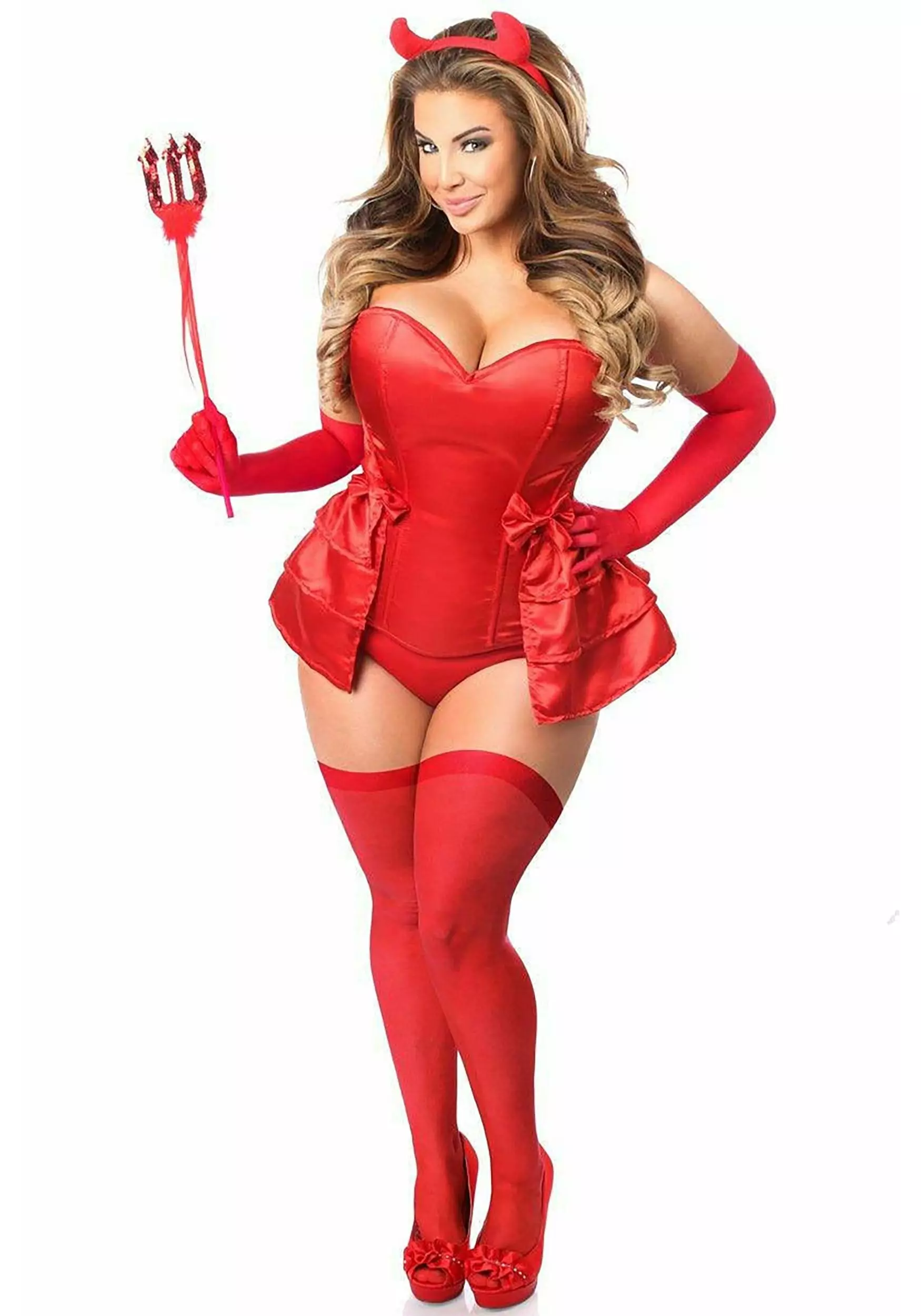 Daisy Corsets 5 PC Devilicious Corset Costume For Women 1 Daisy Corsets 5 PC Devilicious Corset Costume For Women