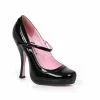 Ellie Black Baby Doll Heels For Women