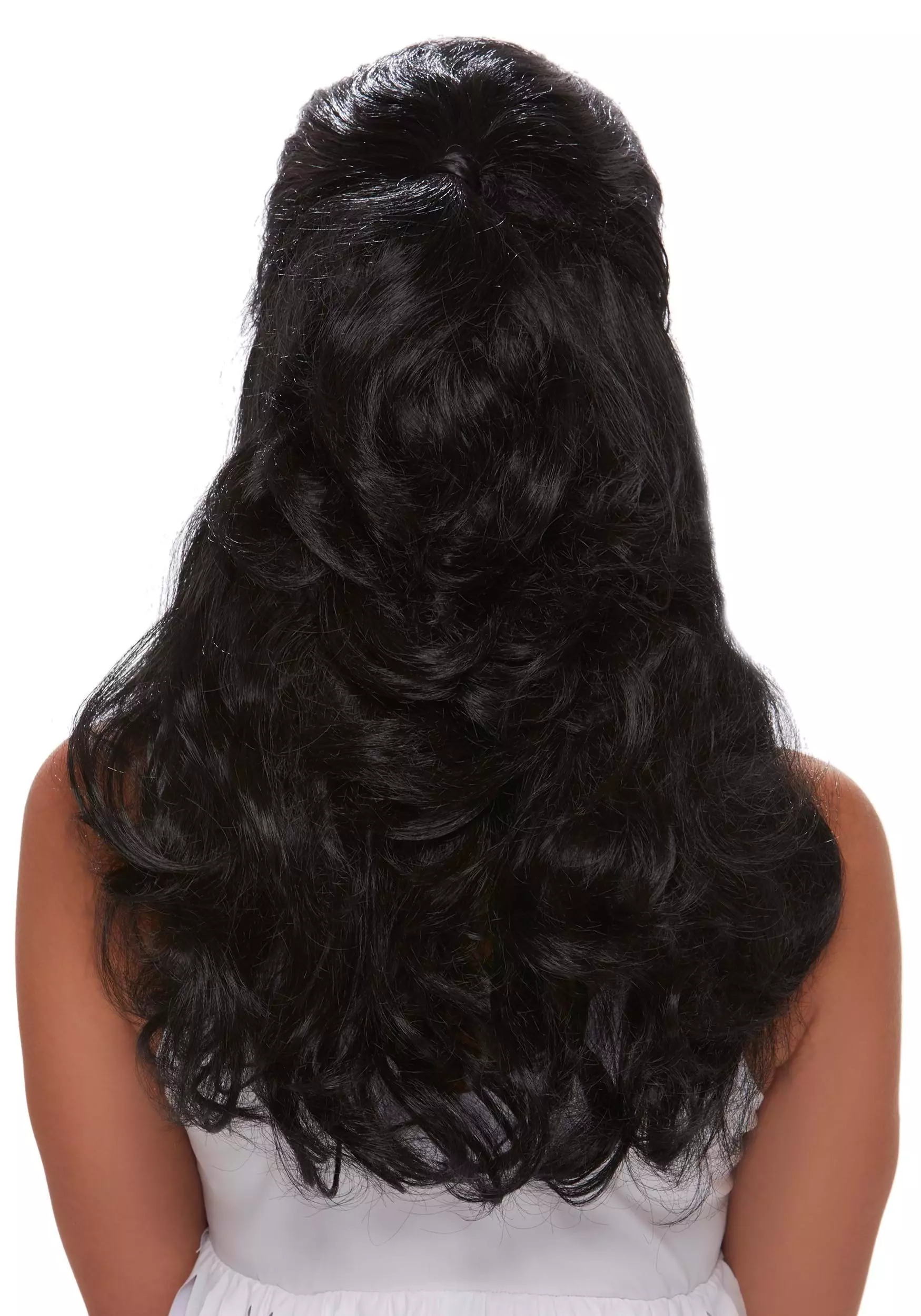Dreamgirl Women's Black Bouffant Wig Accessory 2 Dreamgirl Women's Black Bouffant Wig Accessory - Image 2