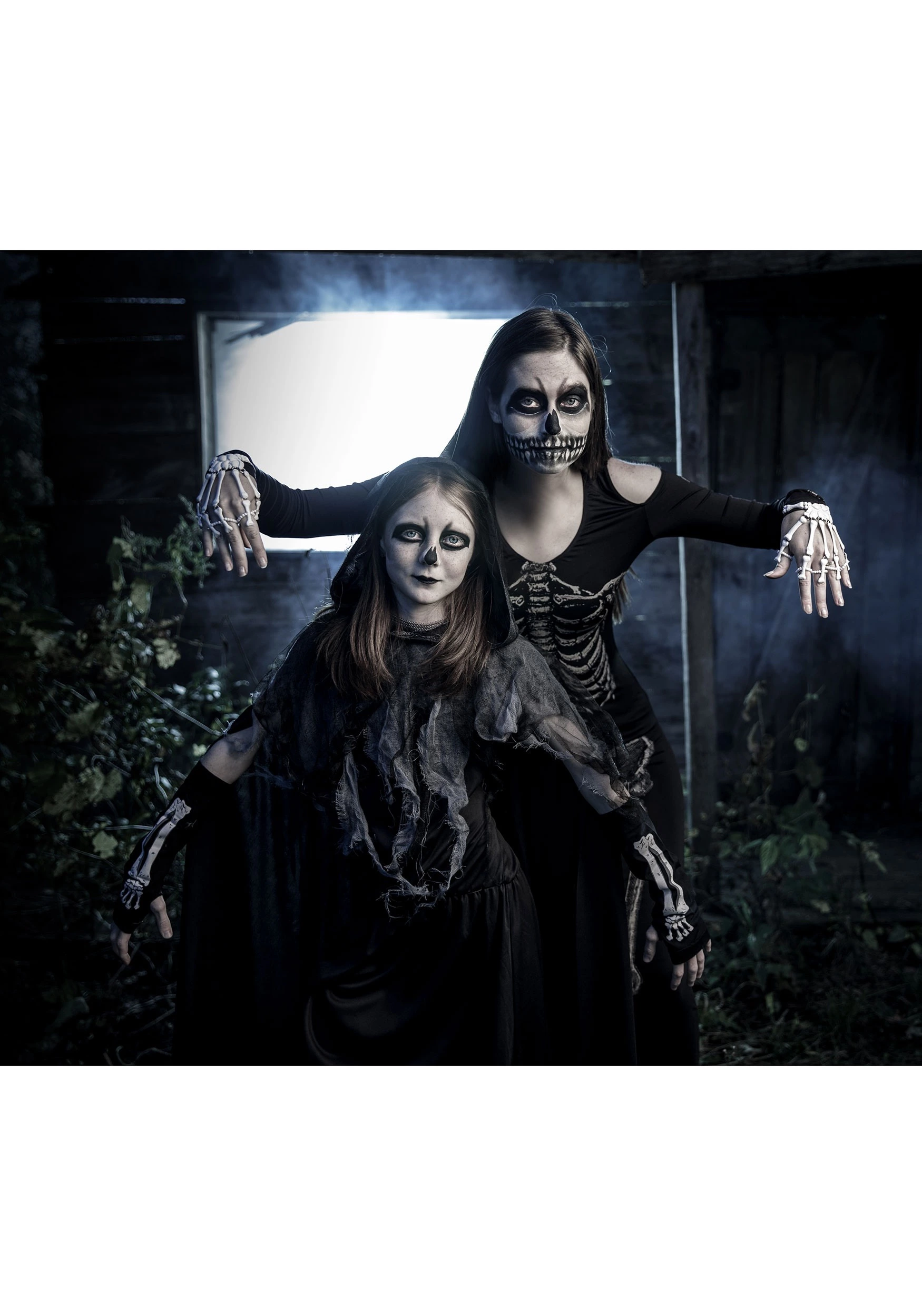 Seeing Red Women's Bone Appetit Skeleton Long Dress Costume 6 Seeing Red Women's Bone Appetit Skeleton Long Dress Costume - Image 6