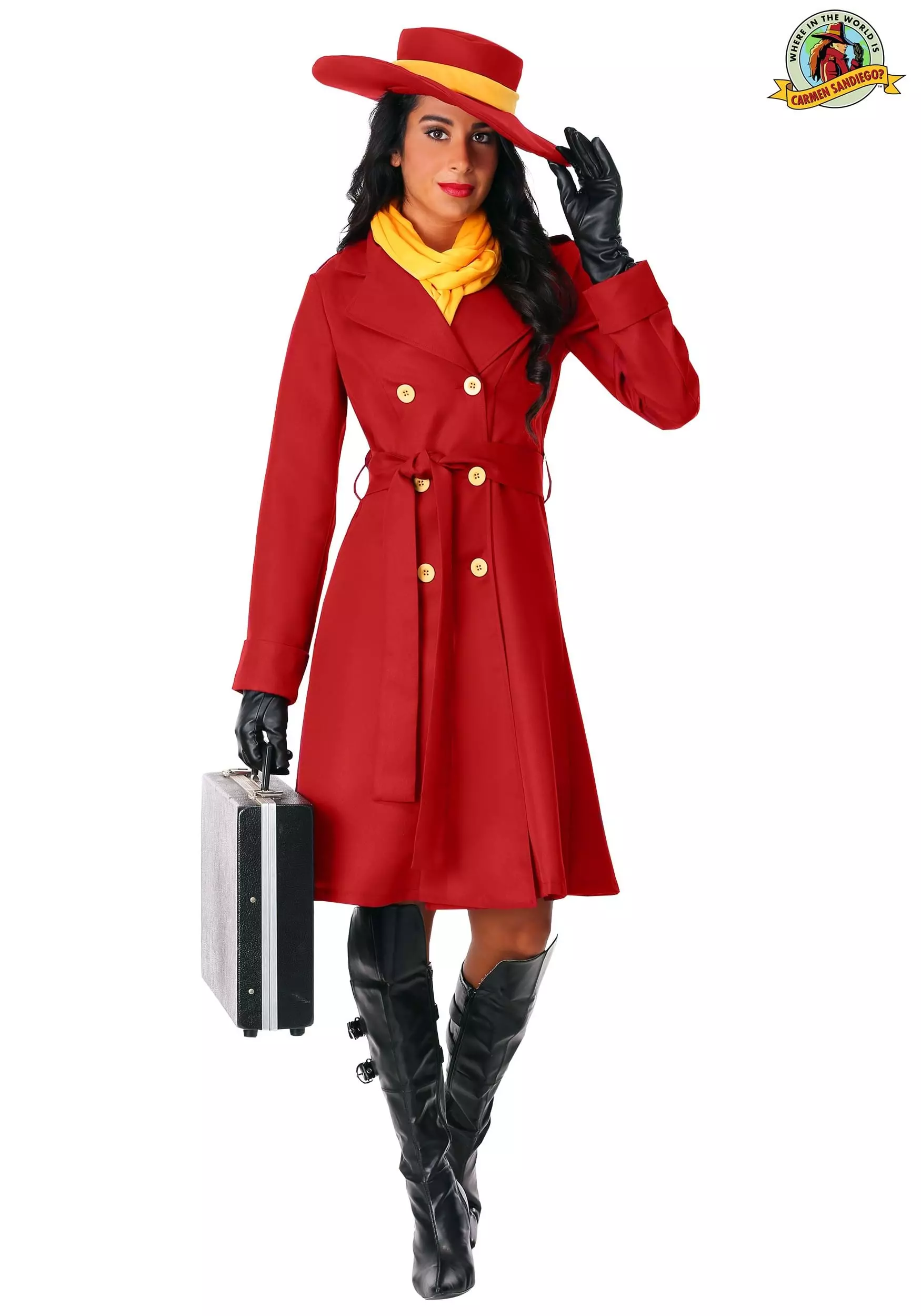 Fun Costumes Women's Carmen Sandiego Costume 1 Fun Costumes Women's Carmen Sandiego Costume