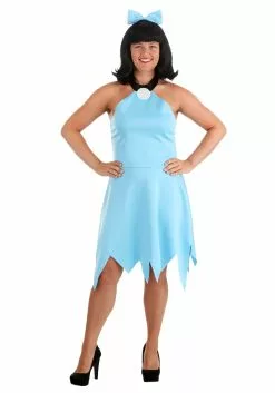 Jerry Leigh Classic Women's Betty Rubble Costume 12 Jerry Leigh Classic Women's Betty Rubble Costume -Scary Costumes store womens classic betty rubble costume alt 4