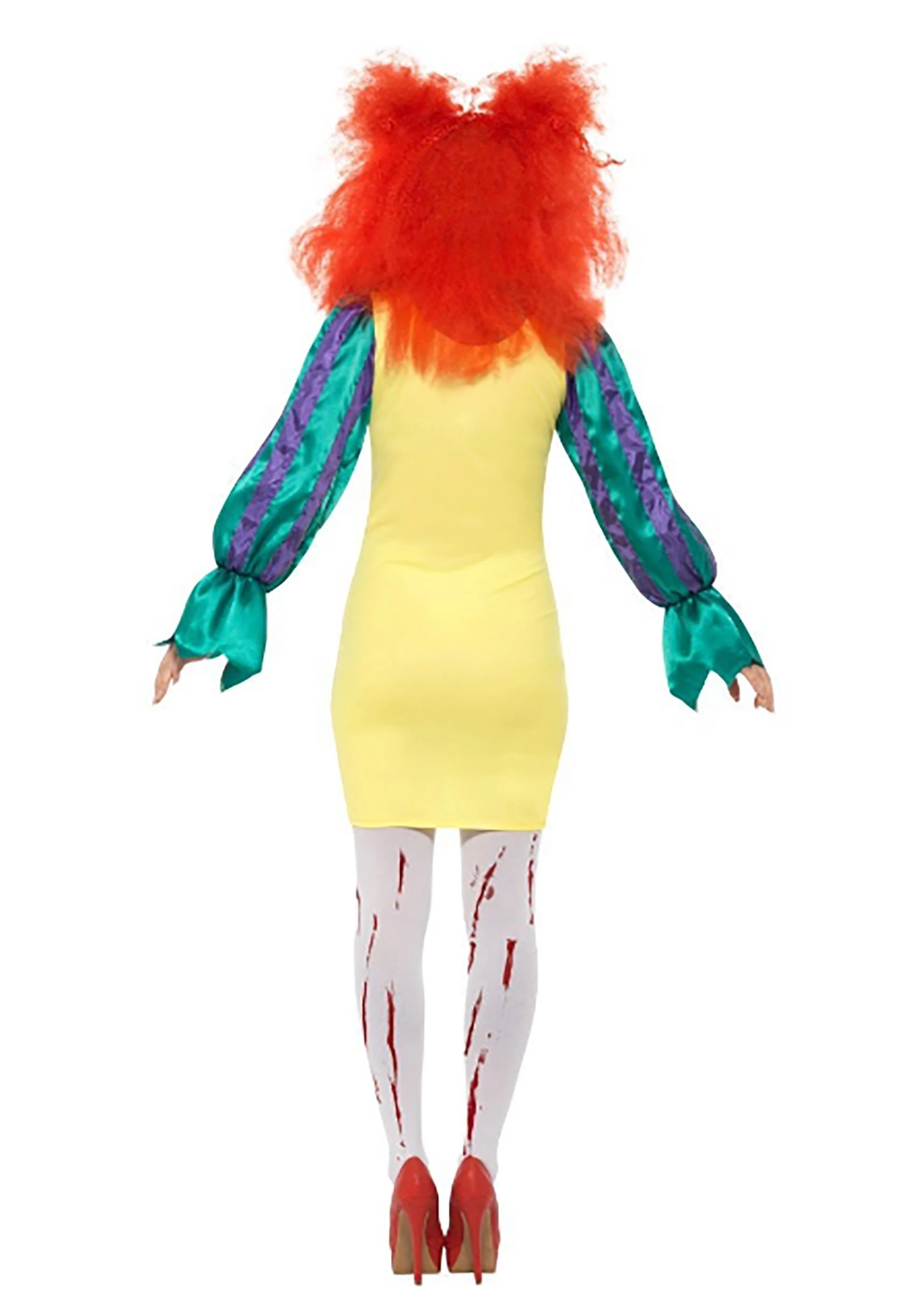 Smiffys Women's Classic Horror Clown Costume 3 Smiffys Women's Classic Horror Clown Costume - Image 3