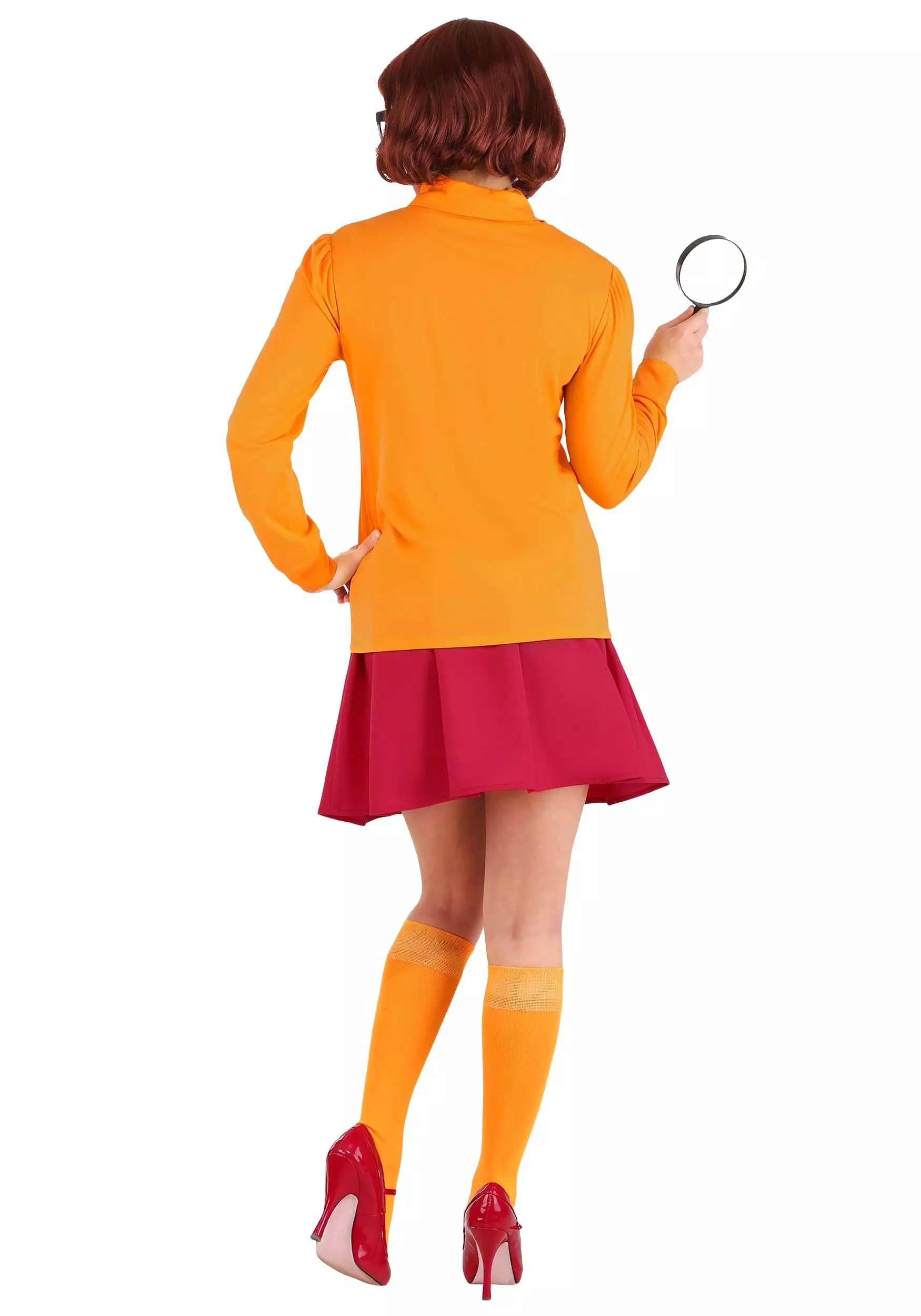 Jerry Leigh Classic Scooby-Doo Velma Costume For Women 6 Jerry Leigh Classic Scooby-Doo Velma Costume For Women - Image 6