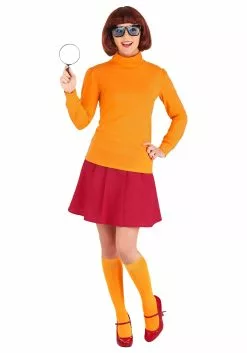 Jerry Leigh Classic Scooby-Doo Velma Costume For Women