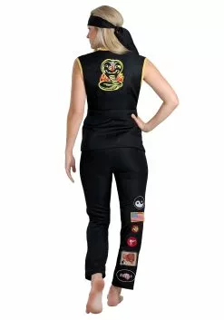 Fun Costumes Cobra Kai Costume For Women 9 Fun Costumes Cobra Kai Costume For Women -Scary Costumes store womens cobra kai alt 4