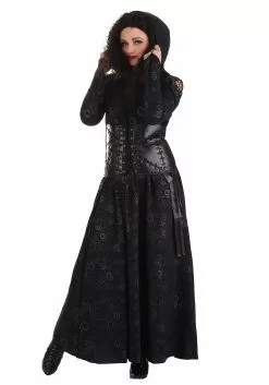 Jerry Leigh Harry Potter Women's Deluxe Bellatrix Costume 9 Jerry Leigh Harry Potter Women's Deluxe Bellatrix Costume -Scary Costumes store womens deluxe harry potter bellatrix costume alt 2