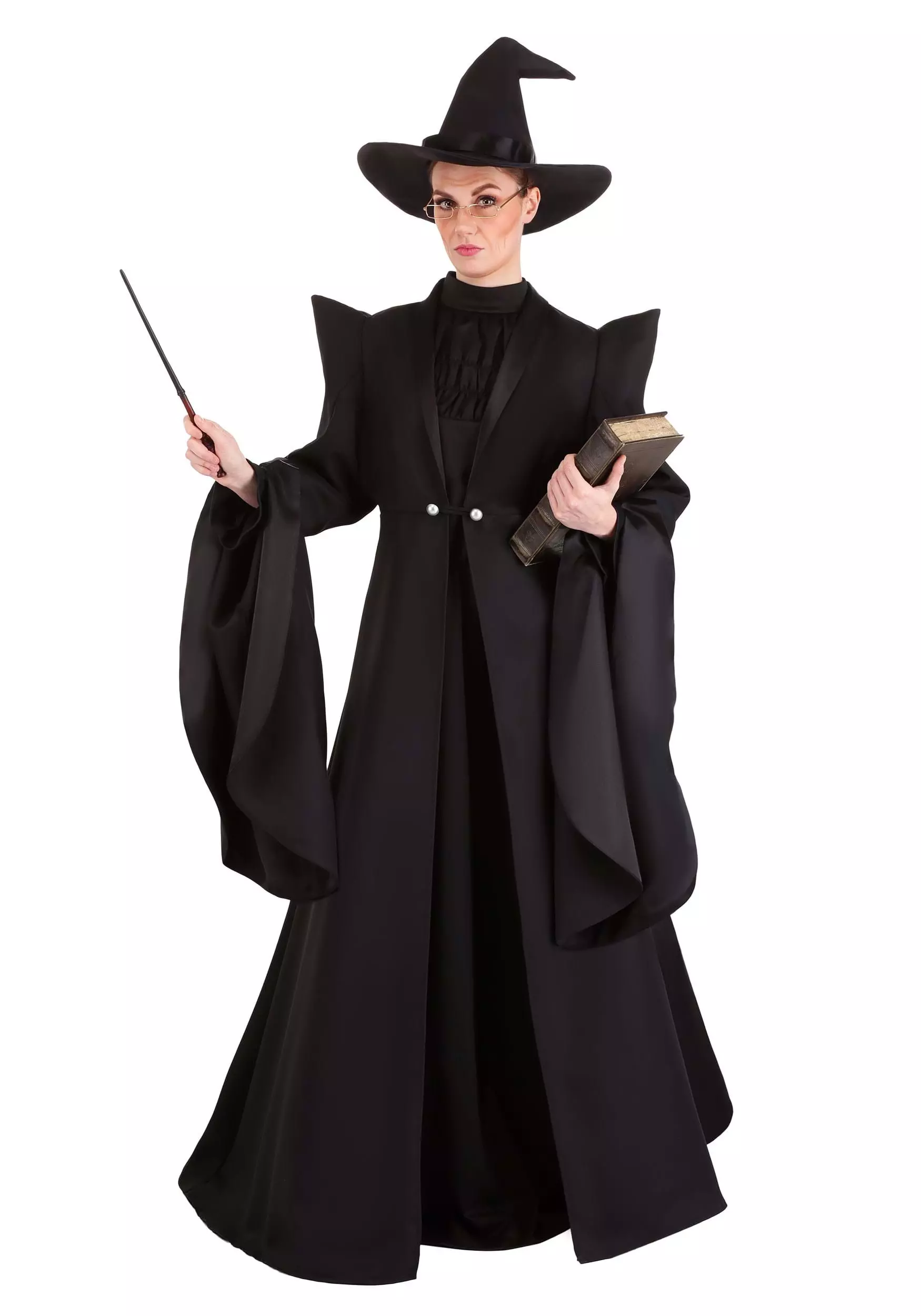 Jerry Leigh Deluxe Harry Potter McGonagall Costume For Women 4 Jerry Leigh Deluxe Harry Potter McGonagall Costume For Women - Image 4