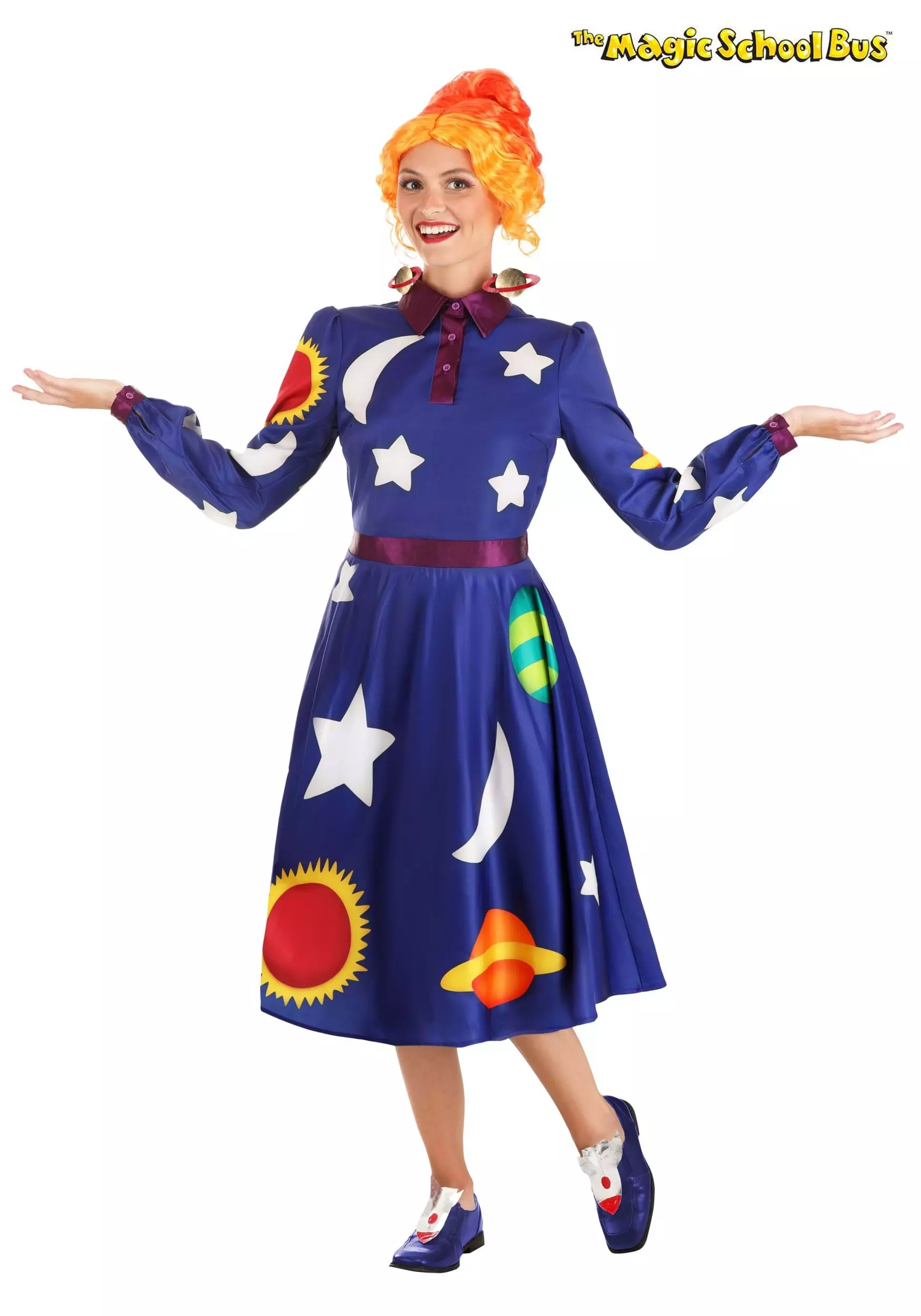 Fun Costumes Deluxe Women's Ms. Frizzle Costume 1 Fun Costumes Deluxe Women's Ms. Frizzle Costume