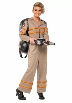 Rubies Costume Co. Inc Women's Deluxe Plus Size Ghostbusters Movie Costume