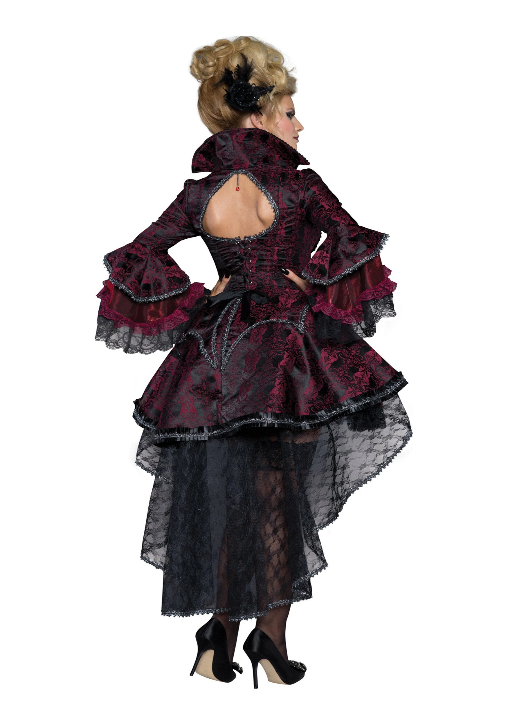 In Character Womens Elegant Victorian Vamp Costume 2 In Character Womens Elegant Victorian Vamp Costume - Image 2
