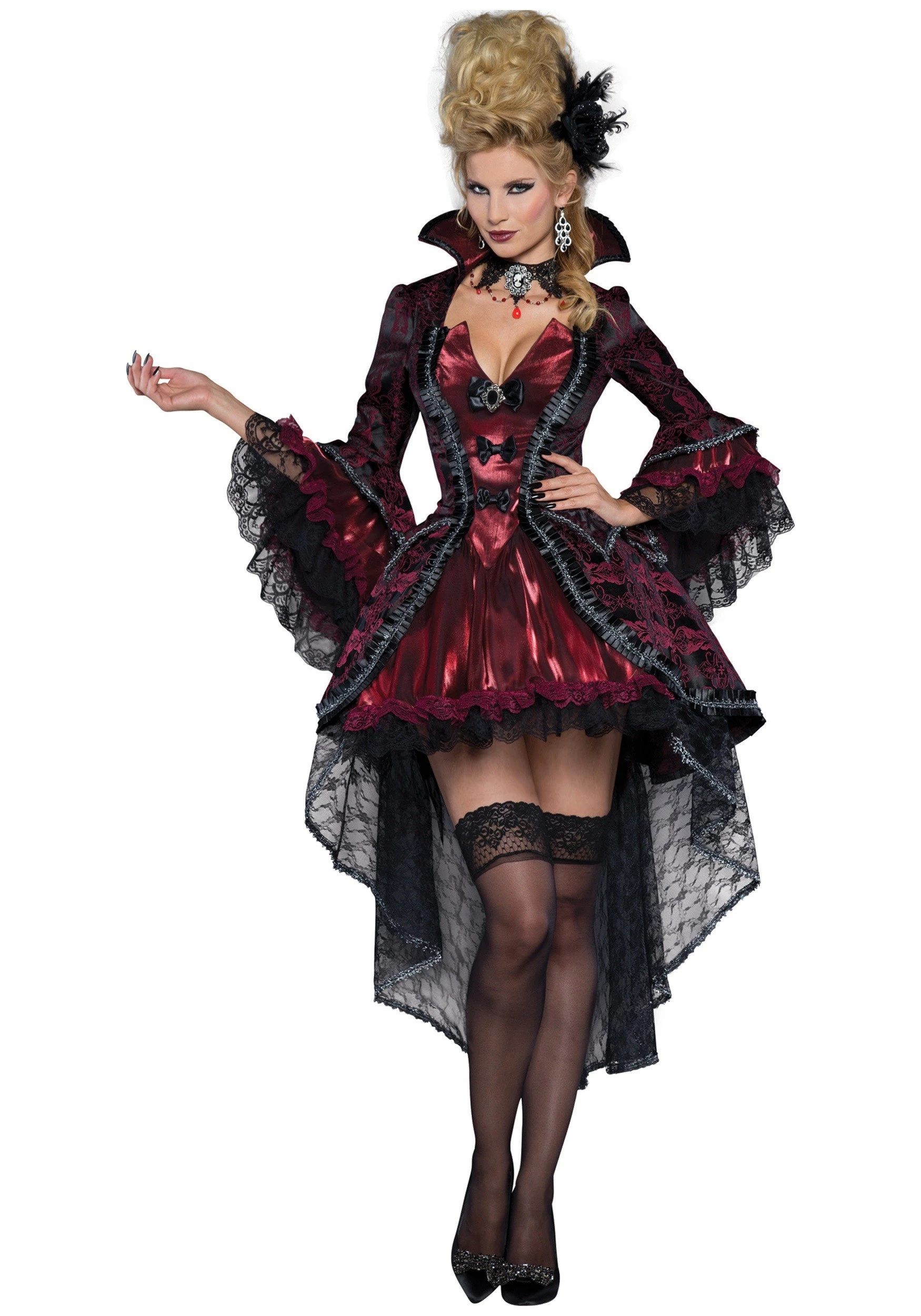 In Character Womens Elegant Victorian Vamp Costume 1 In Character Womens Elegant Victorian Vamp Costume