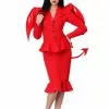 Fun Costumes Women's Fierce Devil Costume