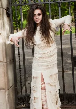 Partytime Costume & Lingerie (Yiwu) Factory Women's Full Length Mummy Costume 10 Partytime Costume & Lingerie (Yiwu) Factory Women's Full Length Mummy Costume -Scary Costumes store womens full length mummy alt 4