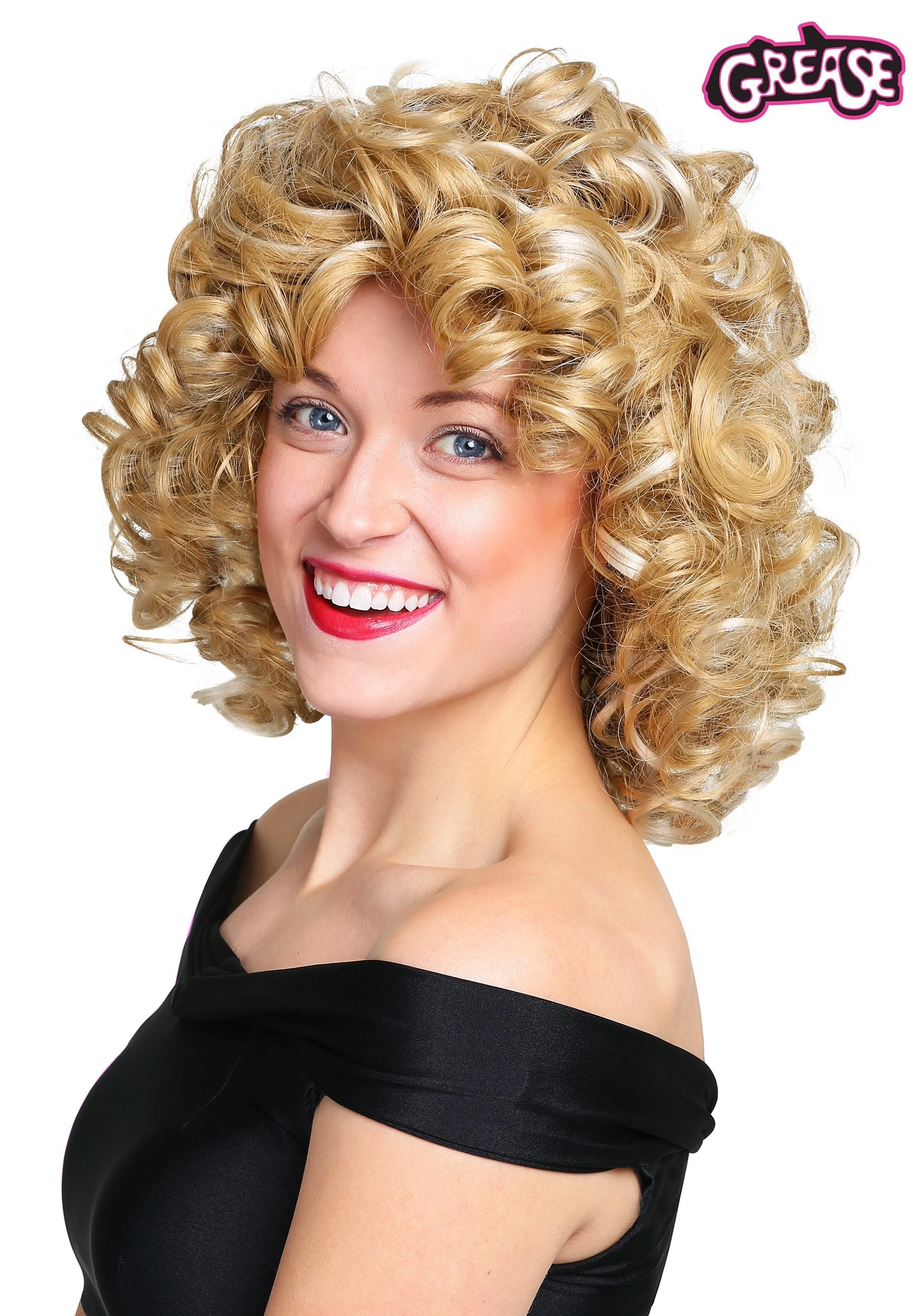 Fun Costumes Women's Grease Bad Sandy Wig 1 Fun Costumes Women's Grease Bad Sandy Wig