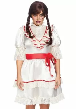 LEG AVENUE Women's Haunted Doll Dress Costume 5 LEG AVENUE Women's Haunted Doll Dress Costume -Scary Costumes store womens haunted doll dress costume alt 2