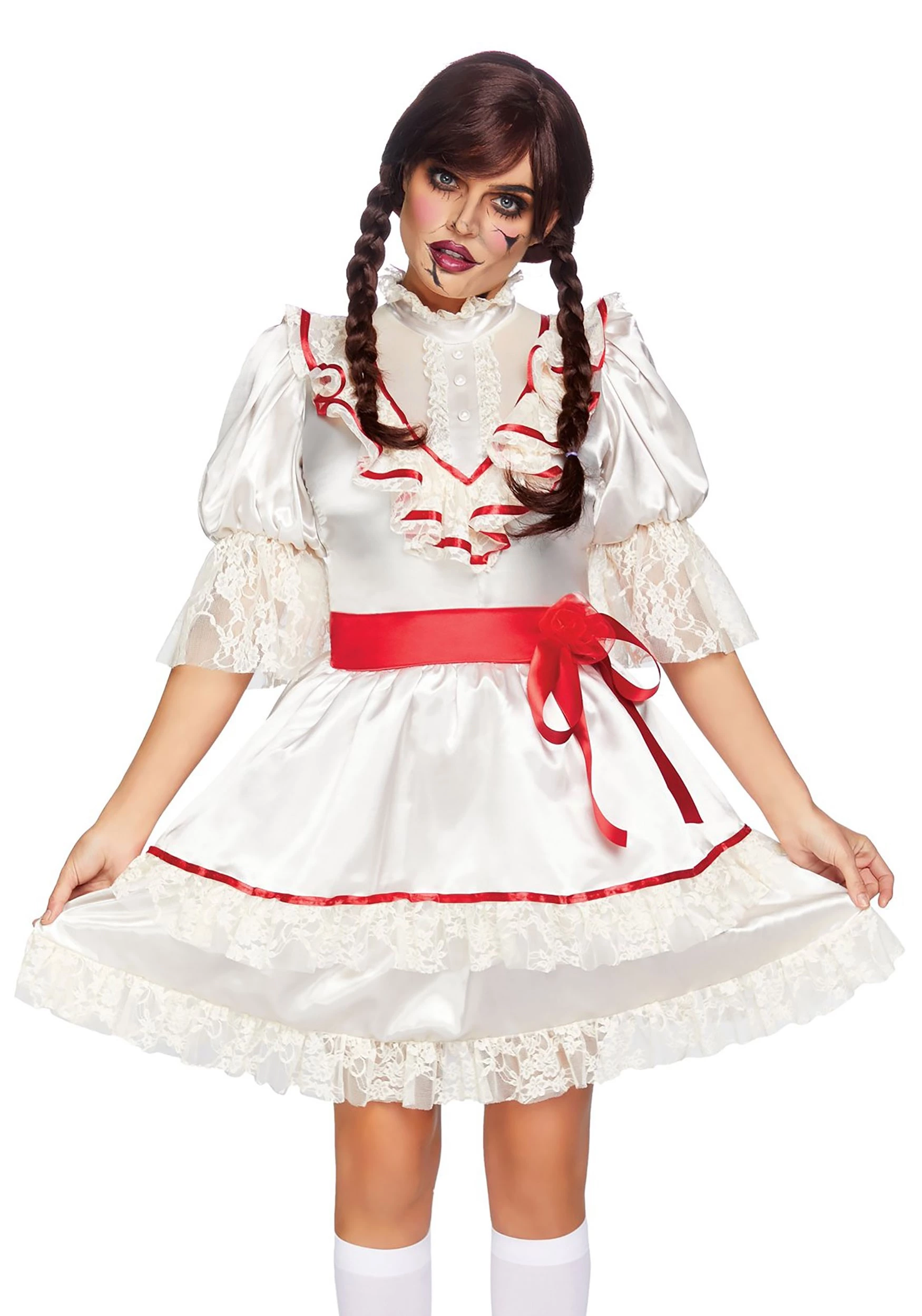 LEG AVENUE Women's Haunted Doll Dress Costume 1 LEG AVENUE Women's Haunted Doll Dress Costume