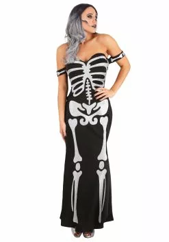 Armada High Fashion Skeleton Costume For Women