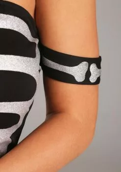 Armada High Fashion Skeleton Costume For Women 8 Armada High Fashion Skeleton Costume For Women -Scary Costumes store womens high fashion skeleton costume alt 3