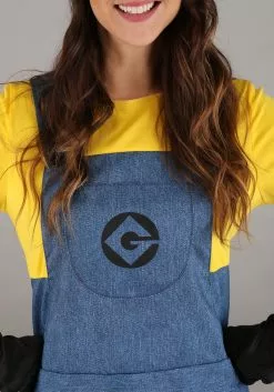 Jerry Leigh Minion Costume For Women -Scary Costumes store womens minion costume alt 2