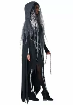 California Costume Collection Miss Reaper Costume For Women -Scary Costumes store womens miss reaper costume alt 2