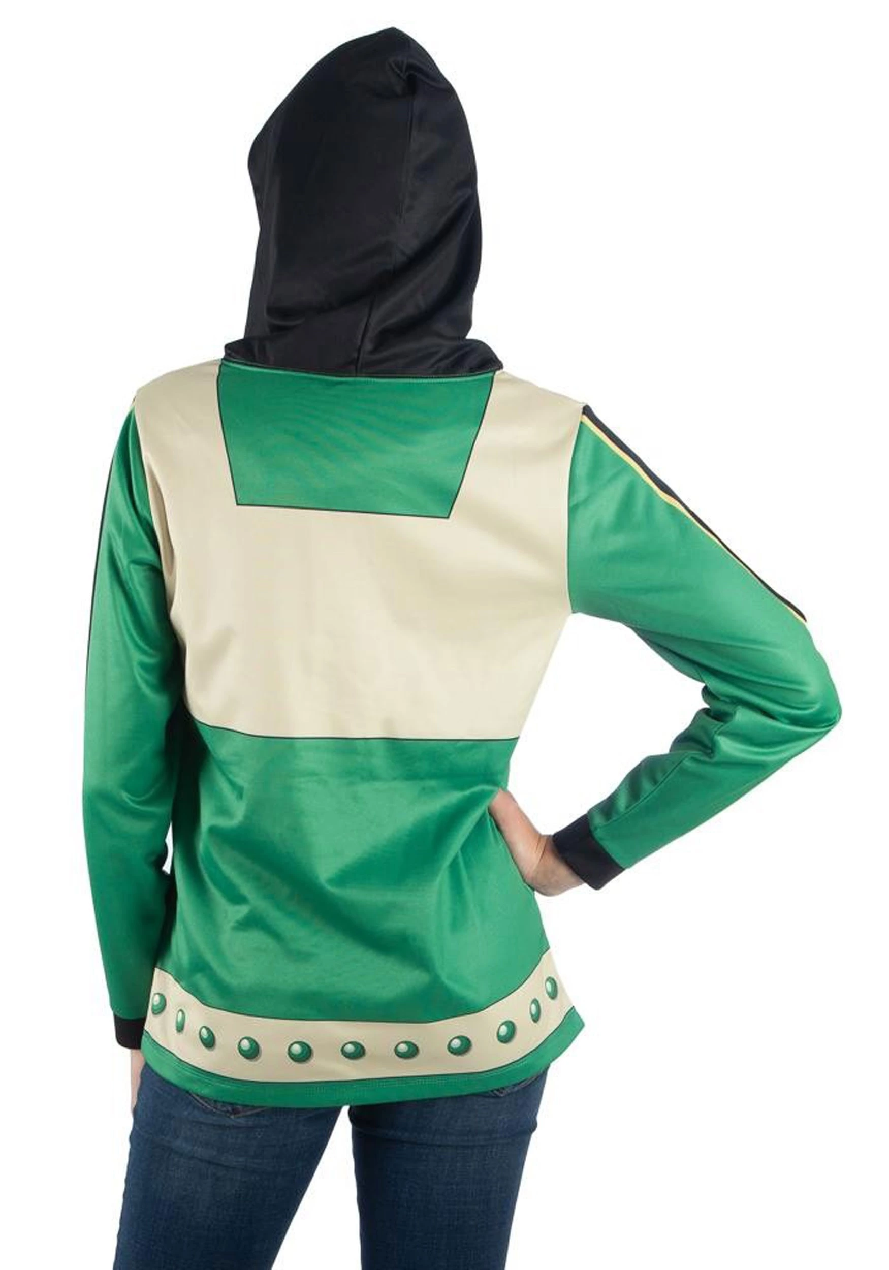 Bioworld Merchandising / Independent Sales My Hero Academia Tsuyu Asui Women's Hoodie 2 Bioworld Merchandising / Independent Sales My Hero Academia Tsuyu Asui Women's Hoodie - Image 2