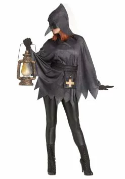 Fun World Plague Doctor Women's Poncho Costumes