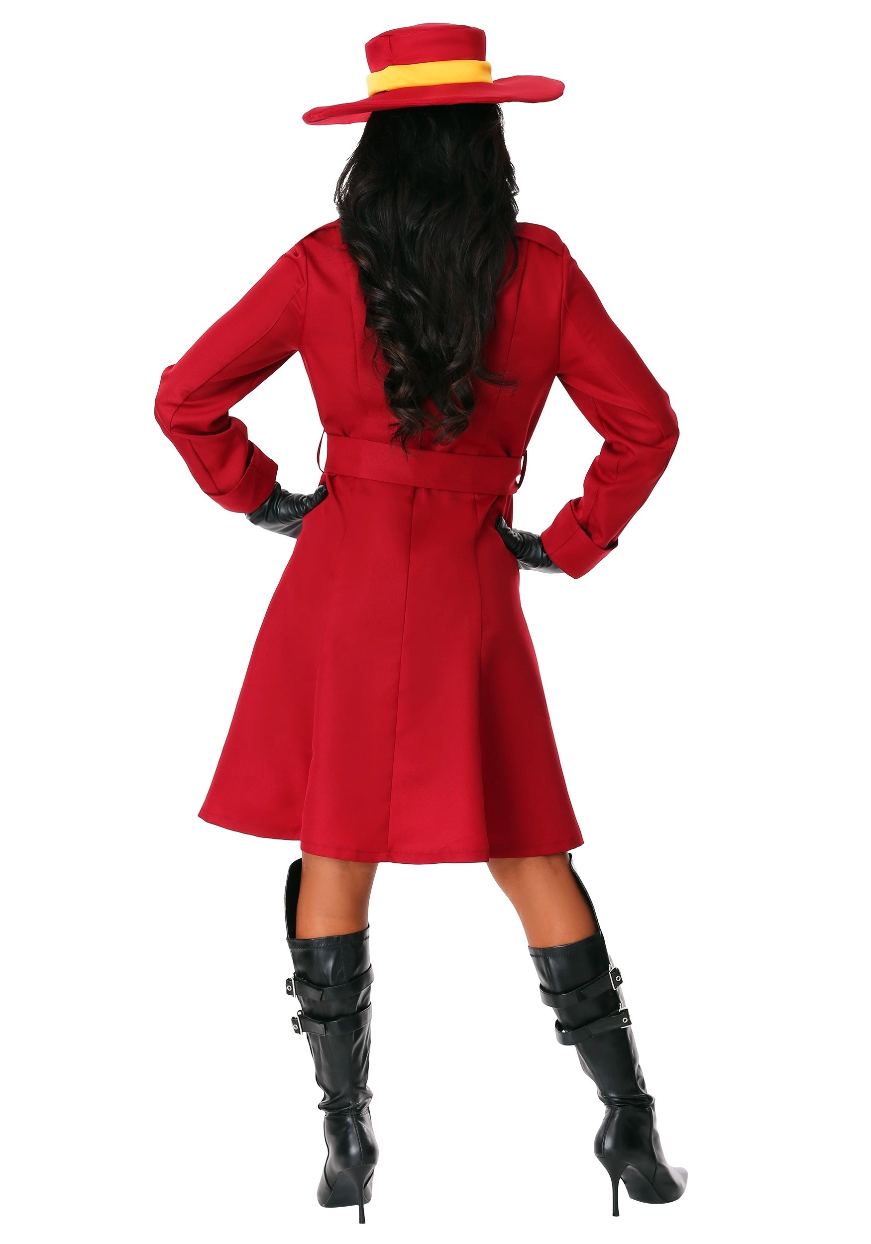 Fun Costumes Women's Plus Size Carmen Sandiego Costume 2 Fun Costumes Women's Plus Size Carmen Sandiego Costume - Image 2