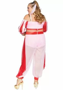 LEG AVENUE Women's Plus Size Dreamy Genie Costume -Scary Costumes store womens plus dreamy genie costume alt 2