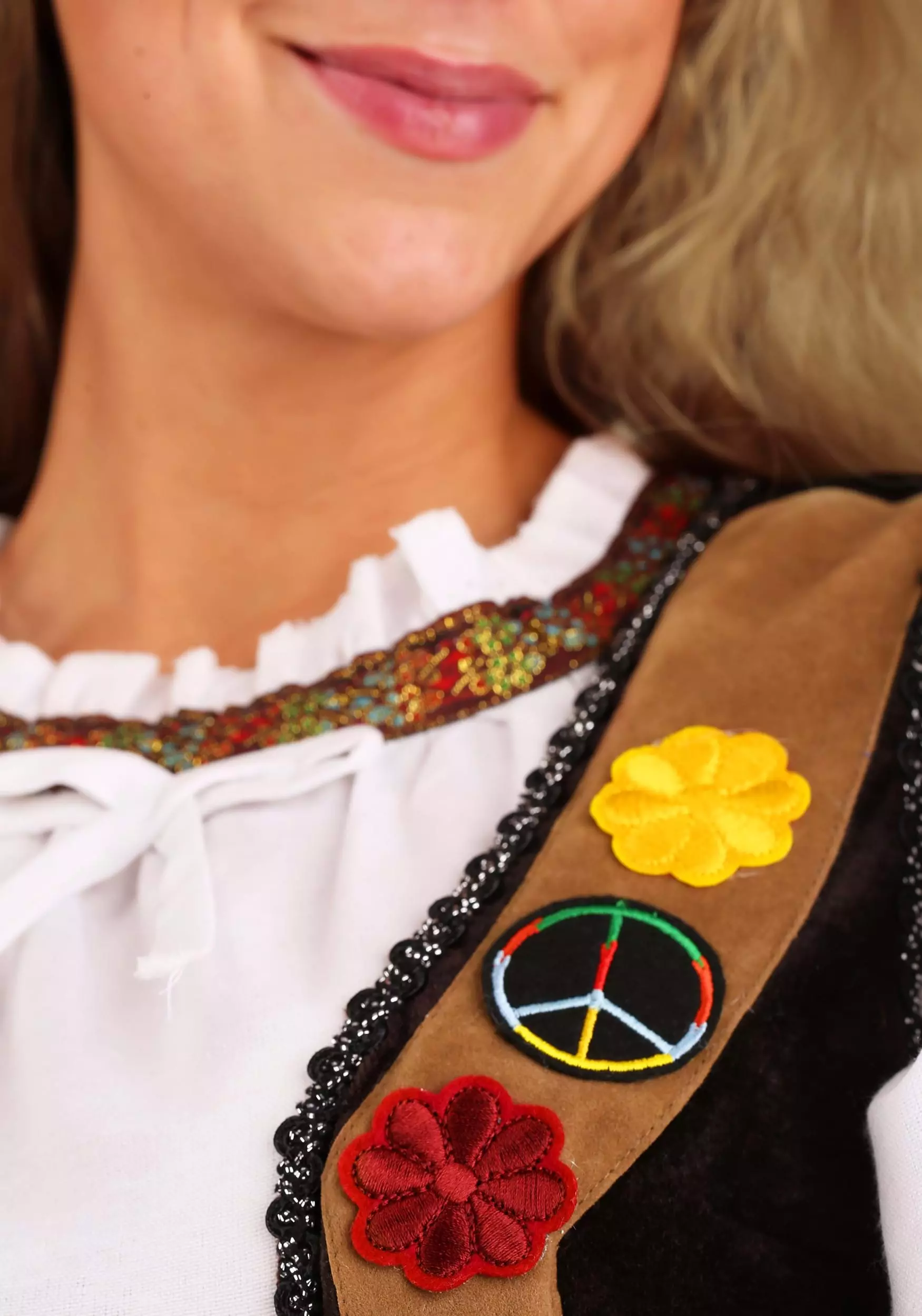 Boloparty Forrest Gump Jenny Curran Plus Size Costume For Women 2 Boloparty Forrest Gump Jenny Curran Plus Size Costume For Women - Image 2