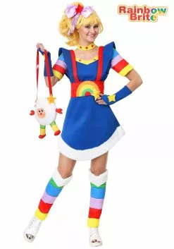 Fun Costumes Rainbow Brite Adult Plus Size Costume