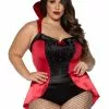 LEG AVENUE Women's Plus Size Devilish Darling Costume