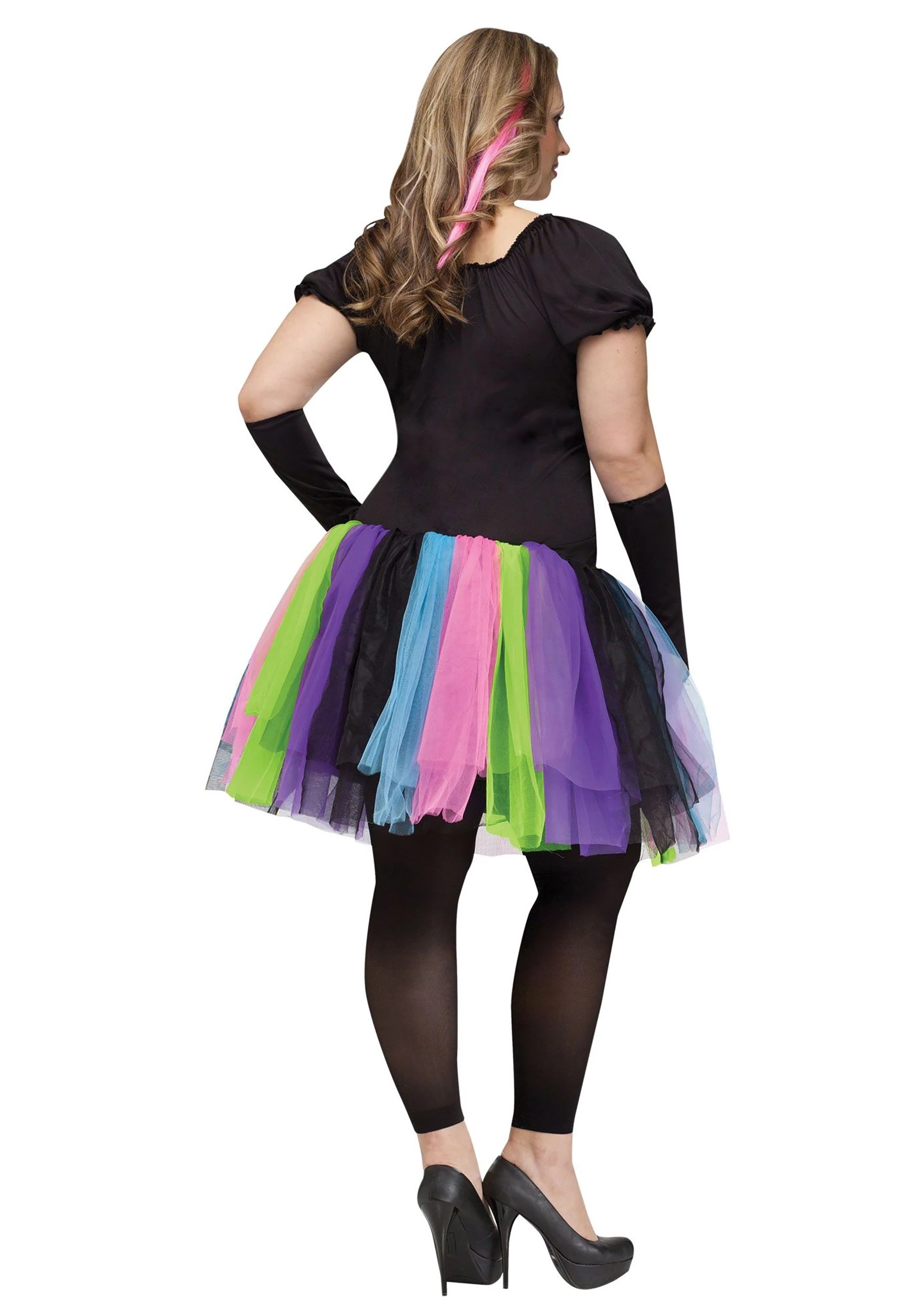 Fun World Women's Funky Punky Bones Plus Size Costume 2 Fun World Women's Funky Punky Bones Plus Size Costume - Image 2