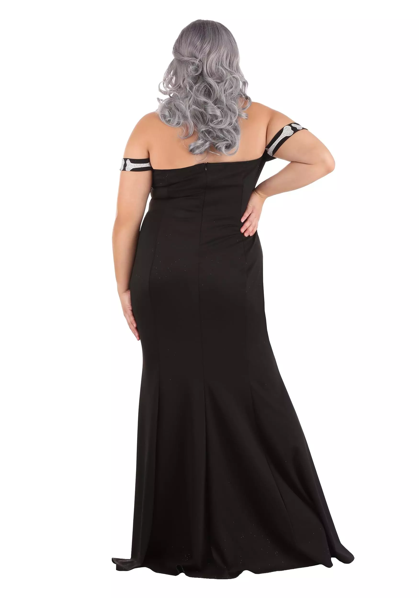 Armada Plus Size High Fashion Skeleton Costume For Women 2 Armada Plus Size High Fashion Skeleton Costume For Women - Image 2