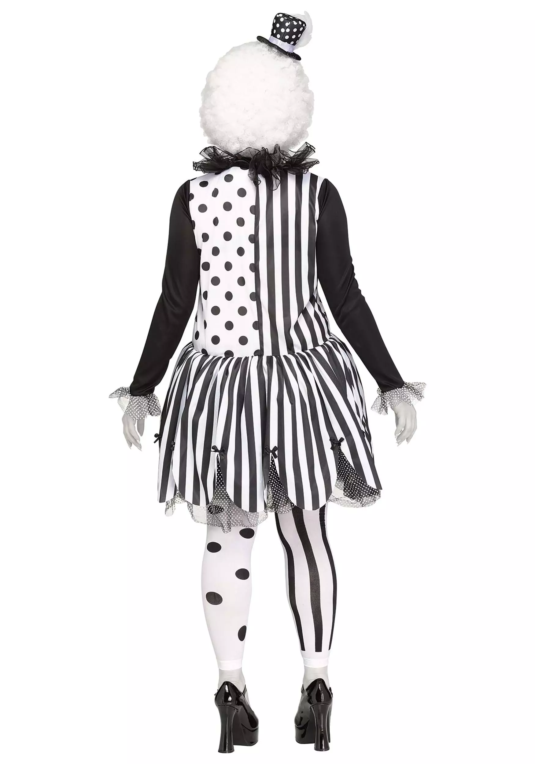 Fun World Women's Killer Clown Plus Size Costume 2 Fun World Women's Killer Clown Plus Size Costume - Image 2