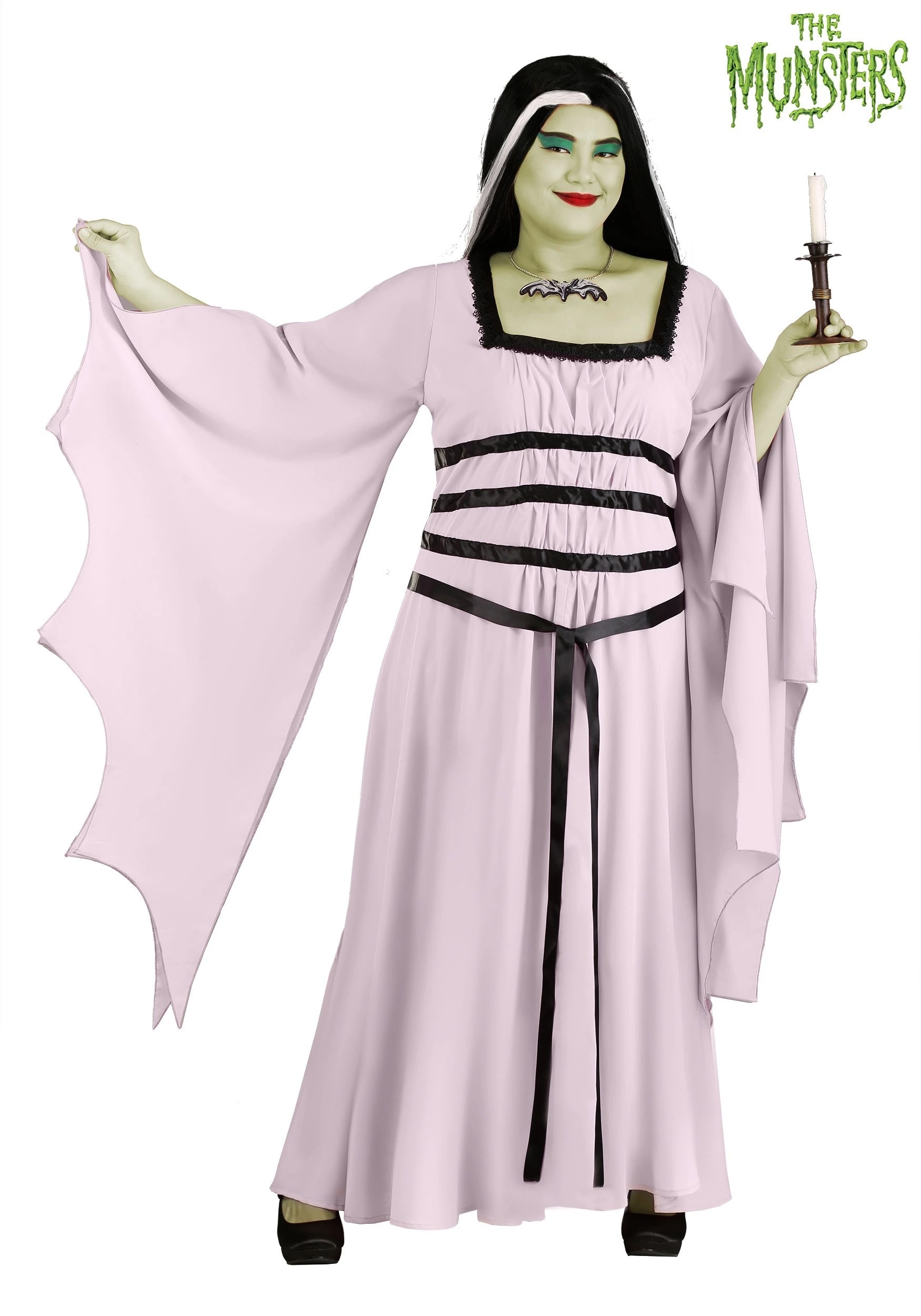 Bluenet Womens Plus Size Lily Munster Costume 1 Bluenet Womens Plus Size Lily Munster Costume